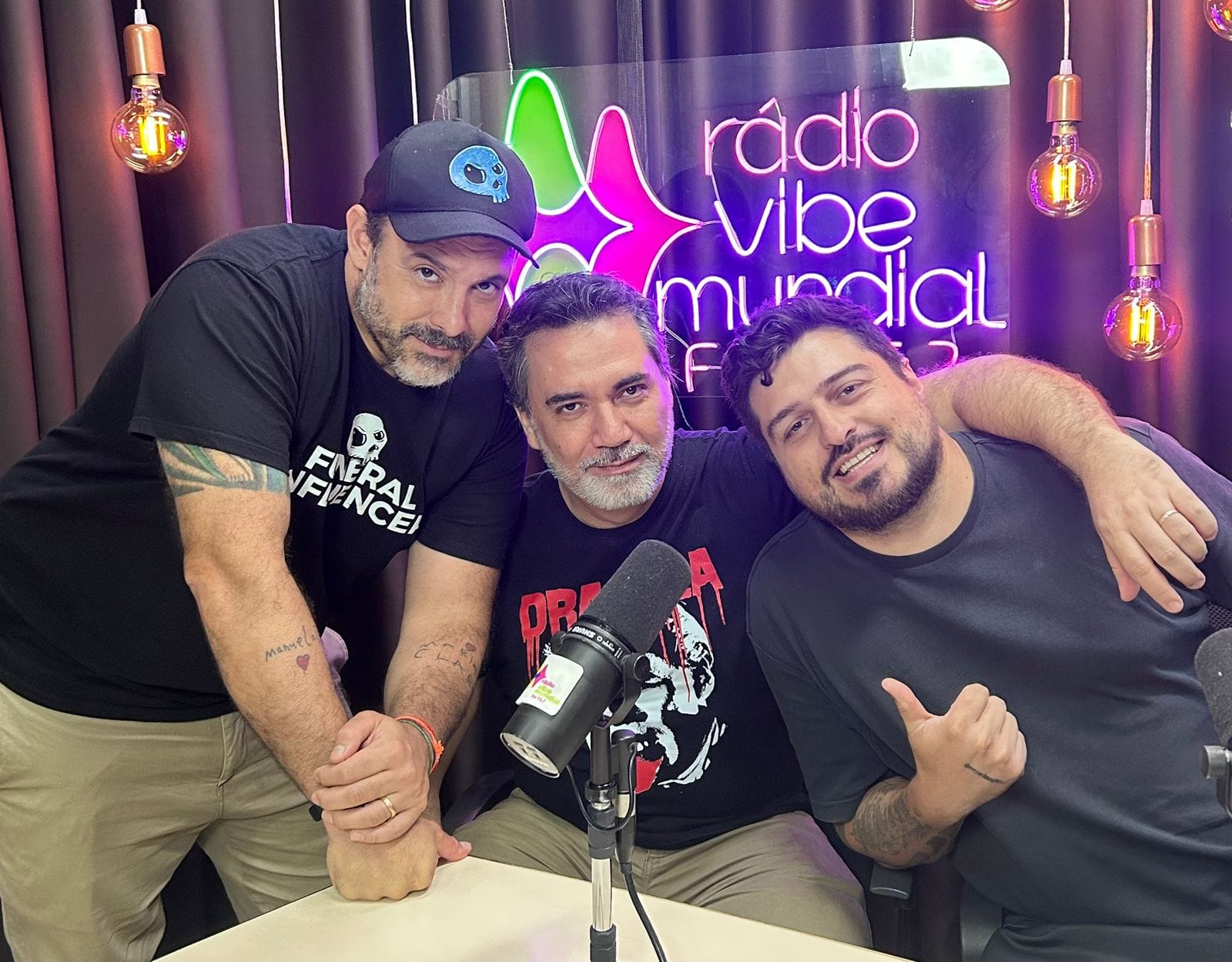 Thiago de Souza, Rogerio Oliveira e Luciano Millici